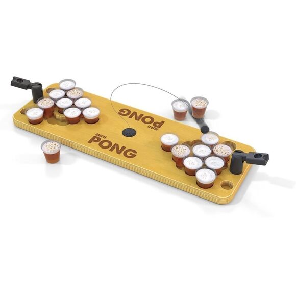 Mini Portable Beer Pong Game by Buffalo Games - Picture 1 of 6